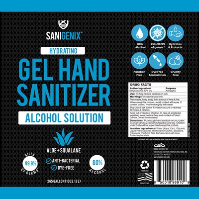 Sgx80 Gel 265 Gallon (Sgx80 Gel 265 Gallon)